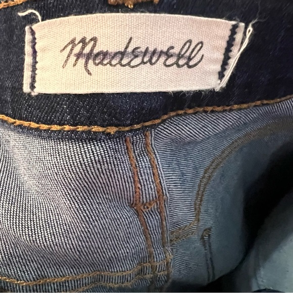 Madewell 9” High-Rise Skinny Jeans Size 26 Dark Wash - Picture 11 of 13